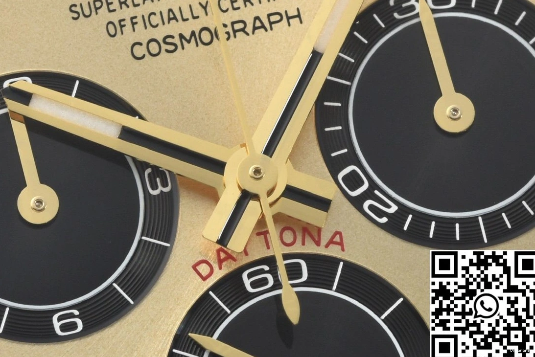 Gold Clean Cosmograph Daytona Bezel Rolex Factory M126508 0304